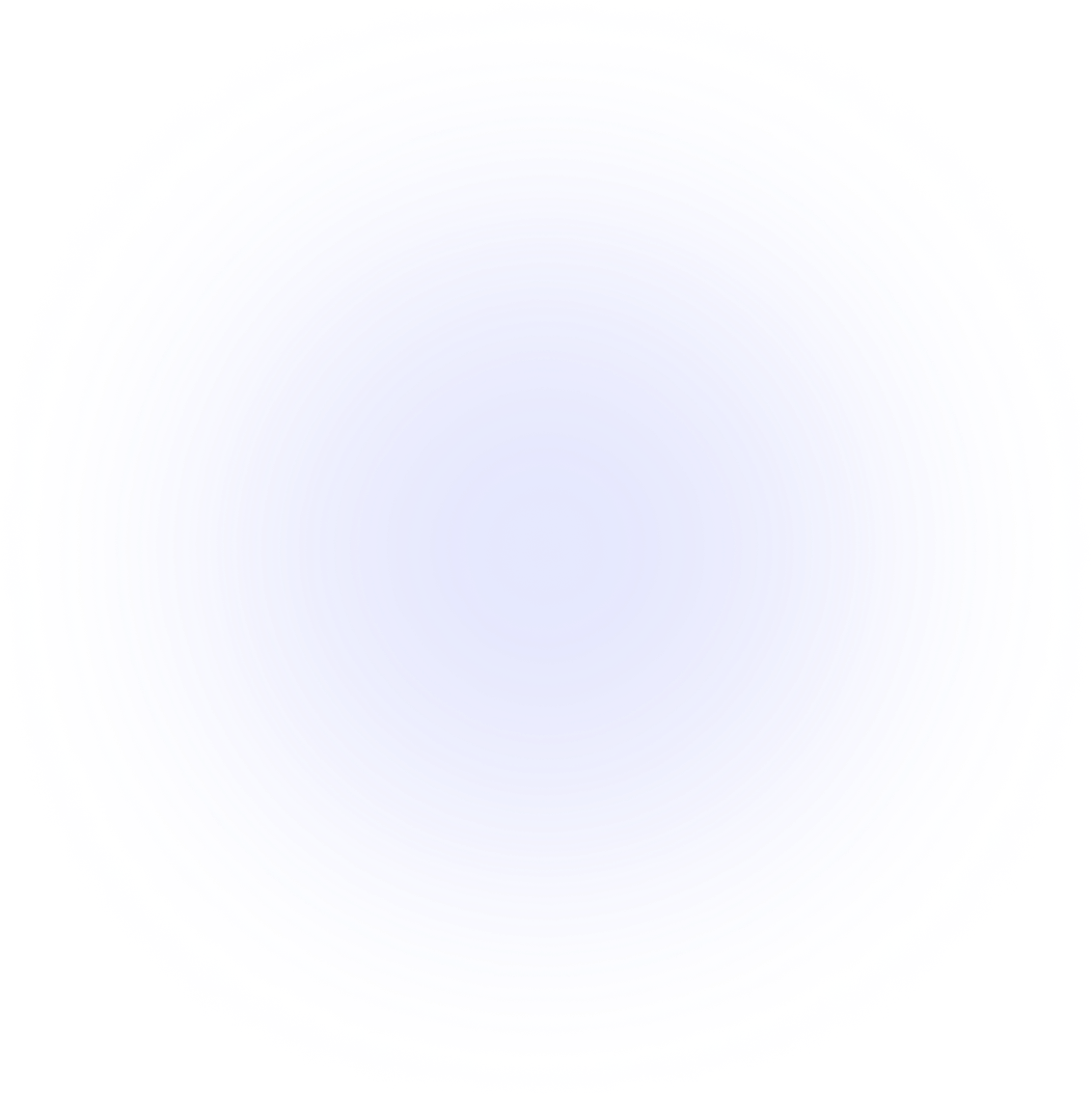 Blurry indigo circle (decorative)